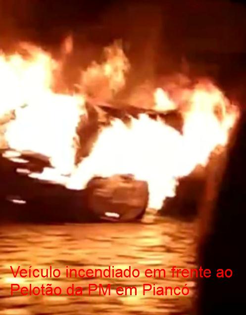 veiculo incendiado pianco