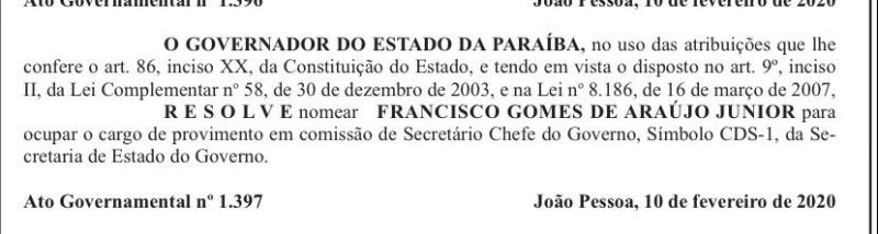 junior araujo diario