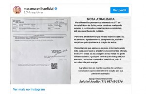 mara comunicado instagram