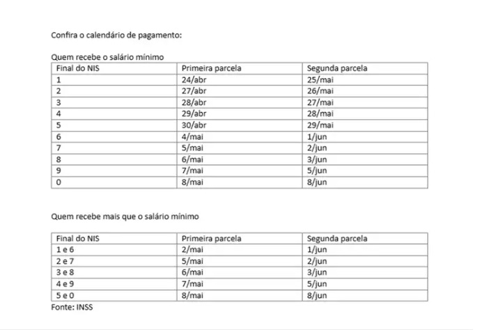 CALENDARIO